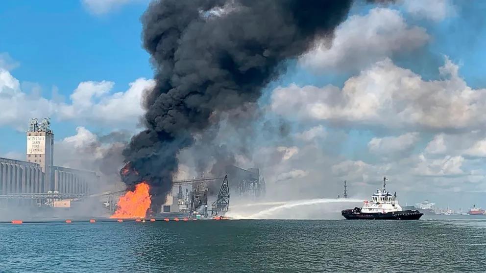 突發(fā)！輪船撞上天然氣管道，大爆炸！2死、2失蹤，6傷！